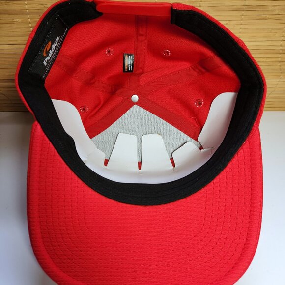 Pukka Hat Cap SPF 50 Sun Protection Adjustable Snapback Red New - Picture 7 of 10